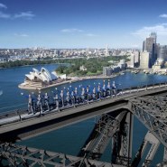 Climb to the summit of the Sydney Harbor Bridge